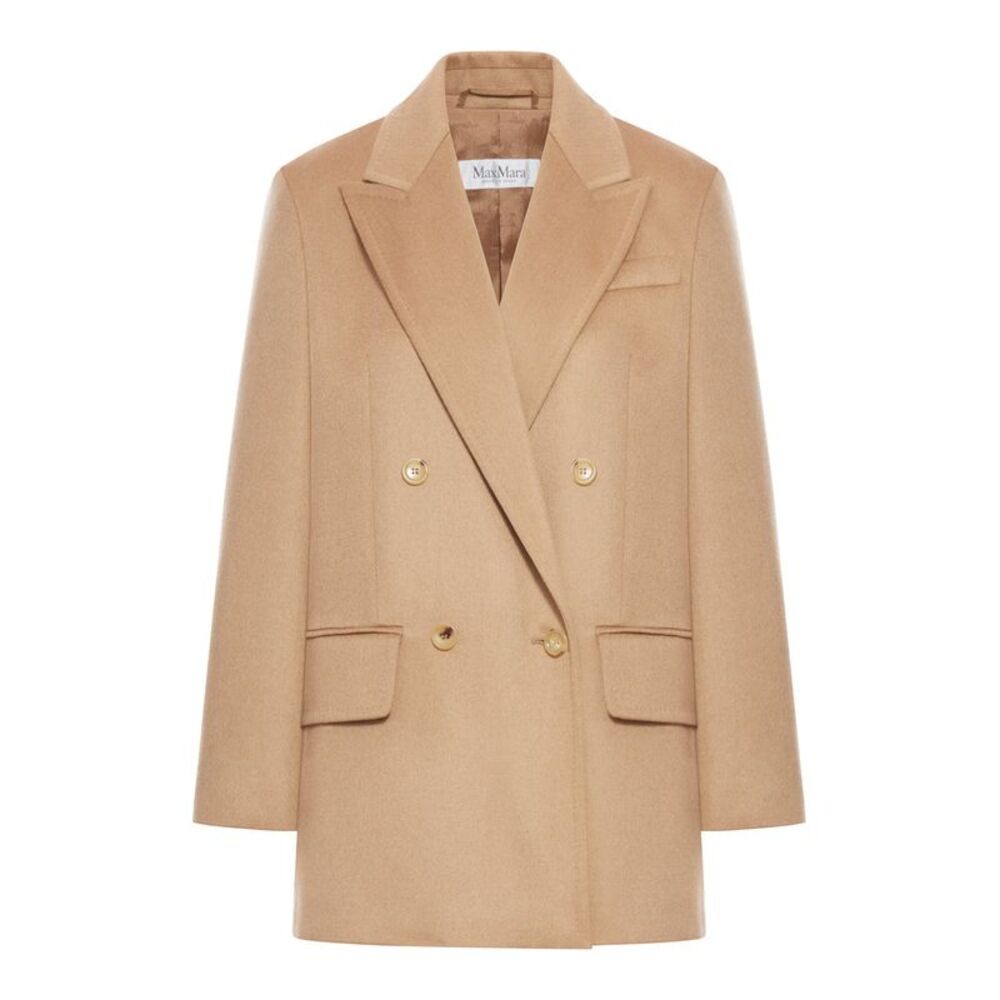 Max Mara Women Olimpia Jacket In Camel Sable